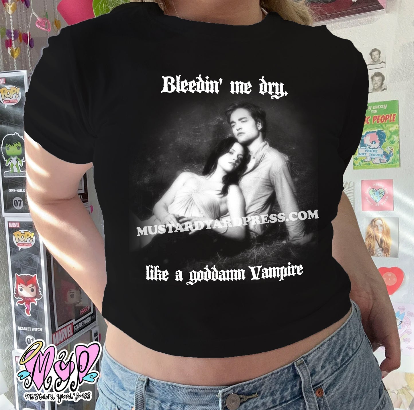 vampire baby tee