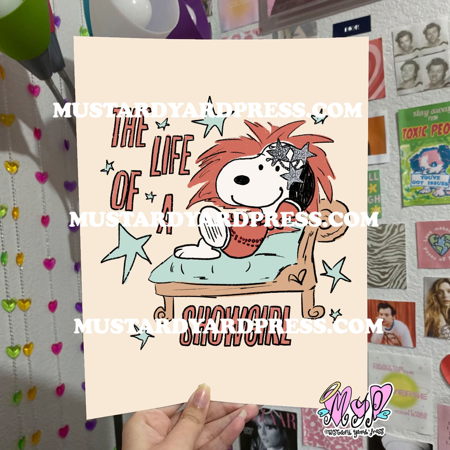 show dog poster