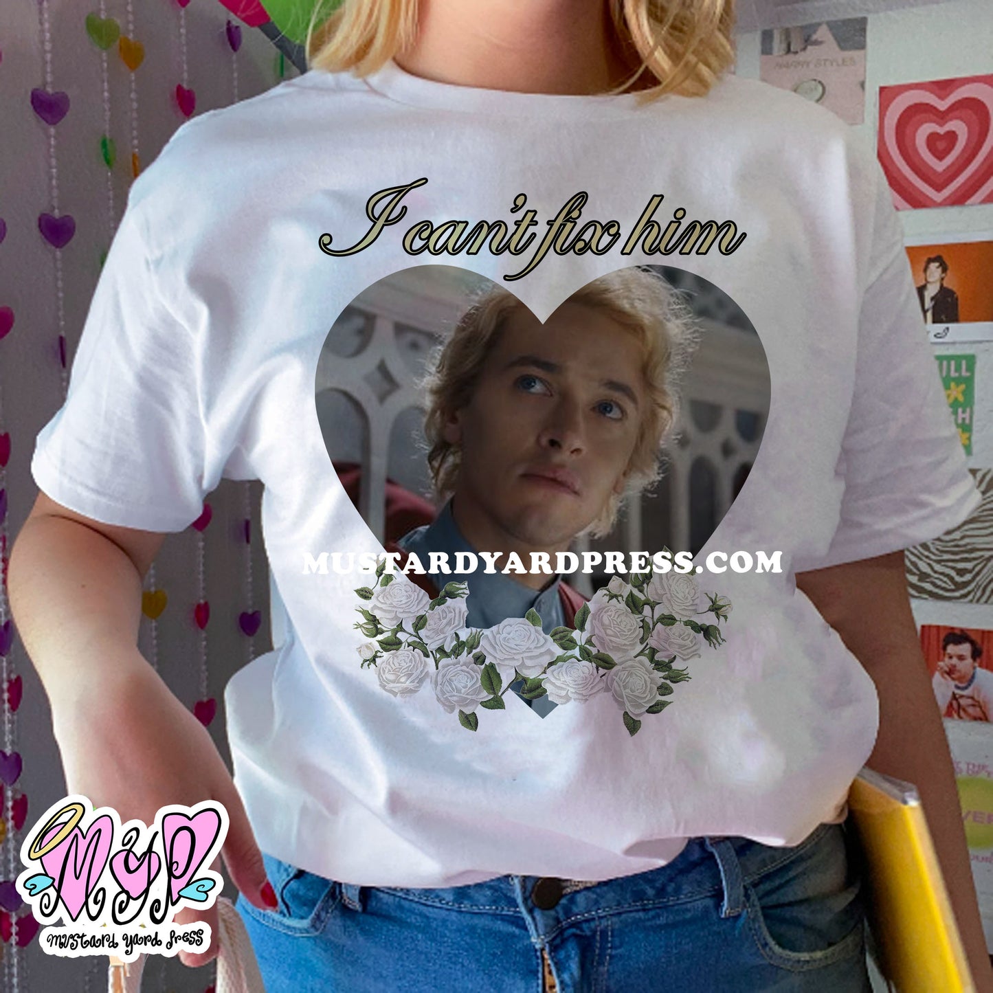 i can't change him t-shirt