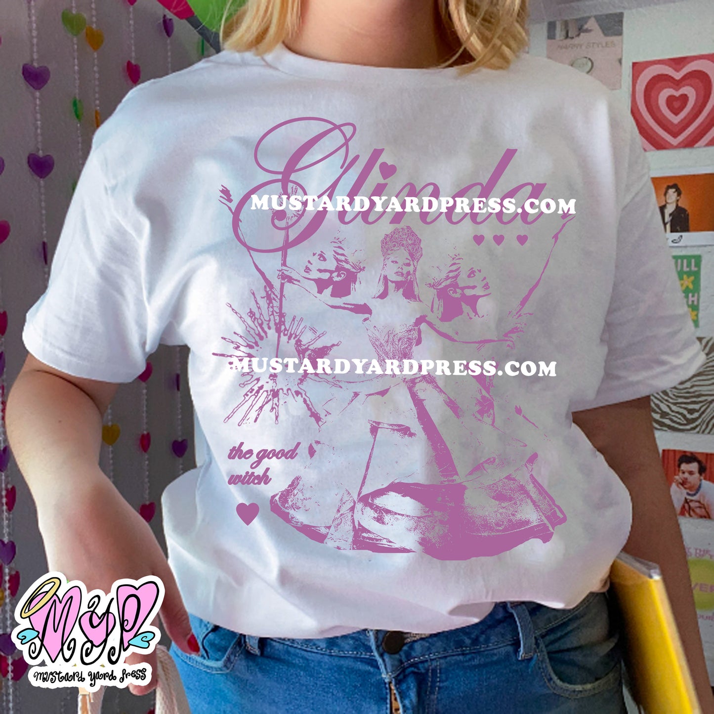 pink witch t-shirt