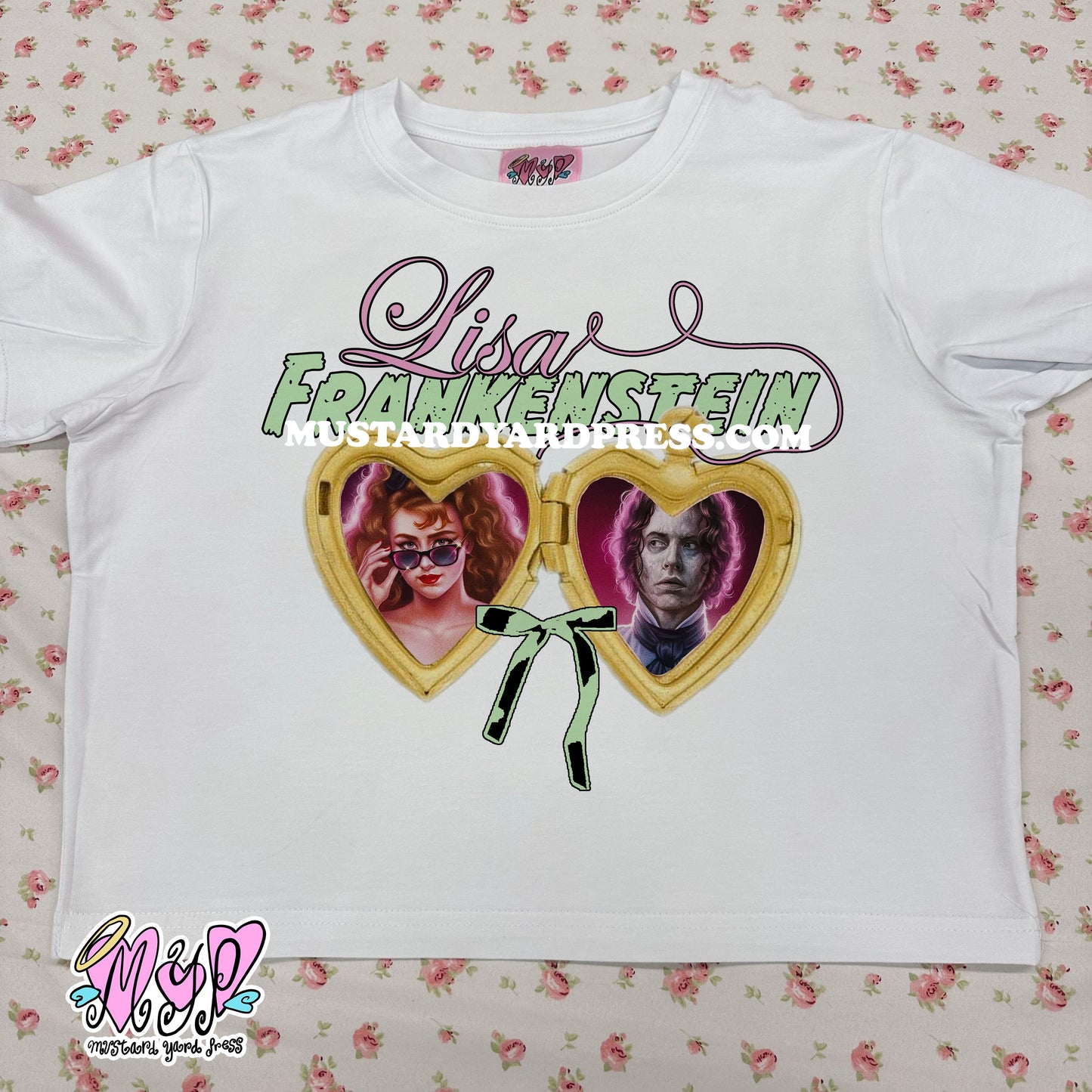 lisa locket baby tee