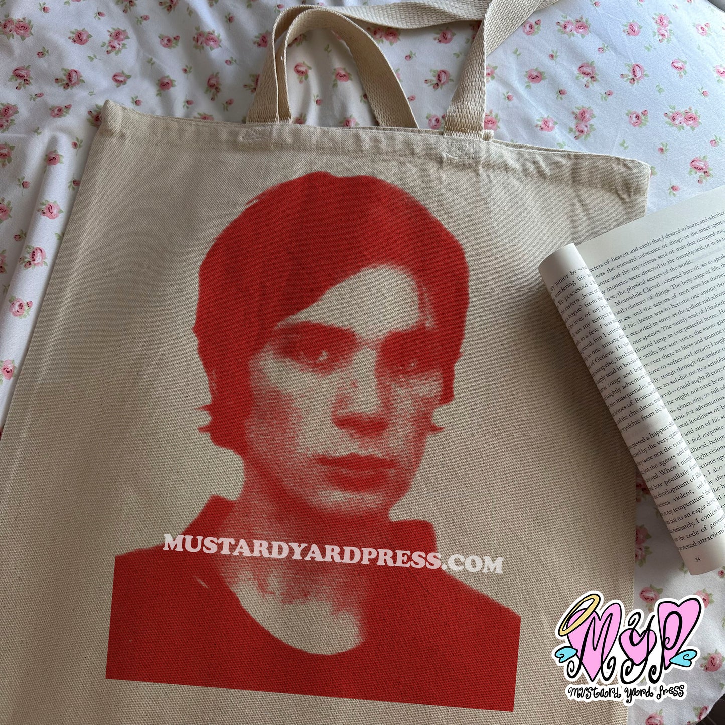 red cillian tote bag