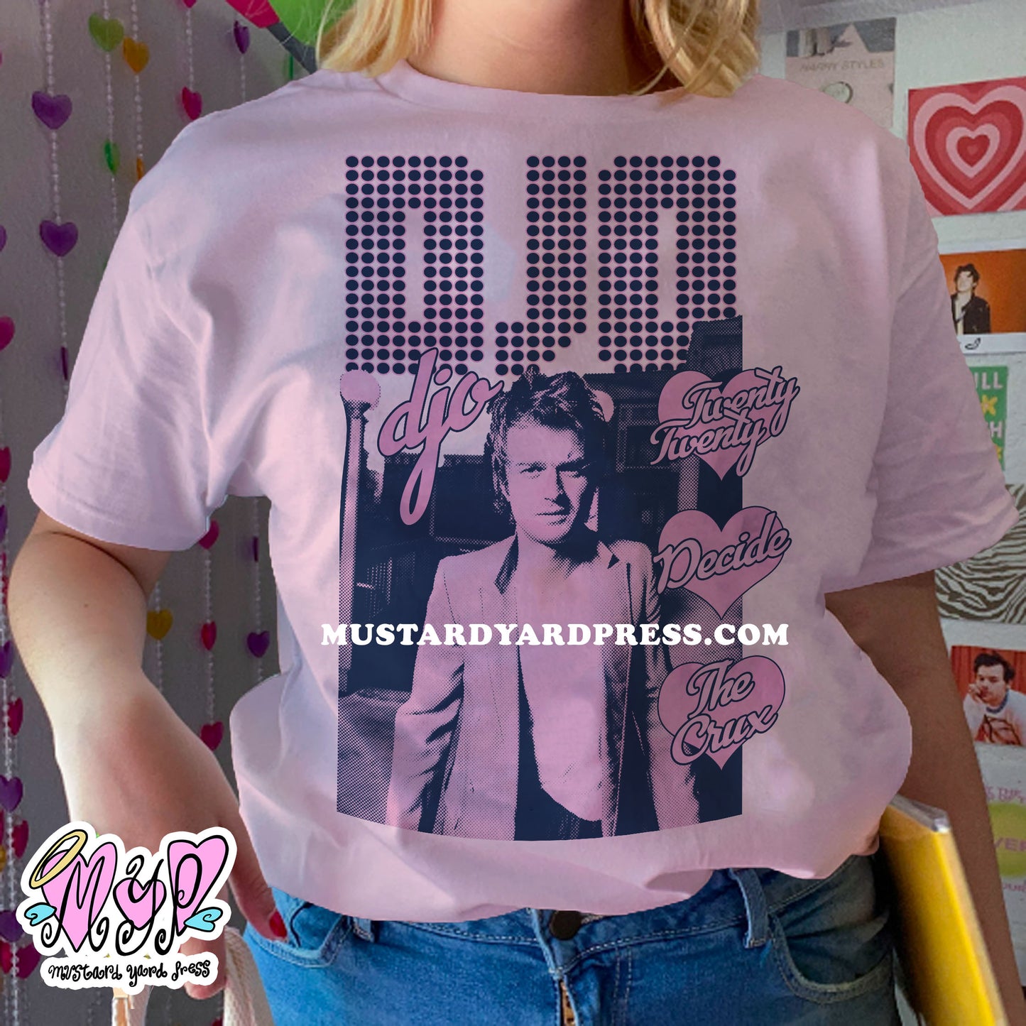 djo hearts t-shirt