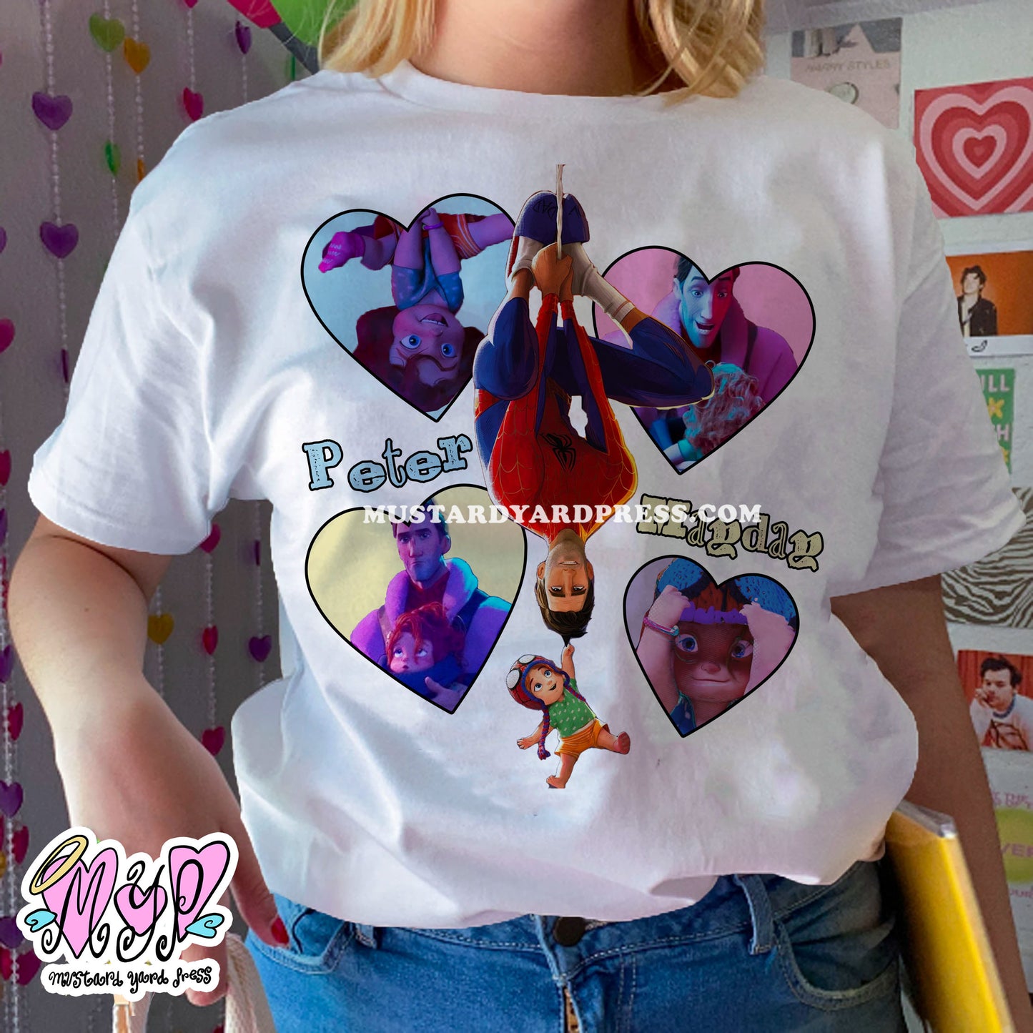peter and baby t-shirt