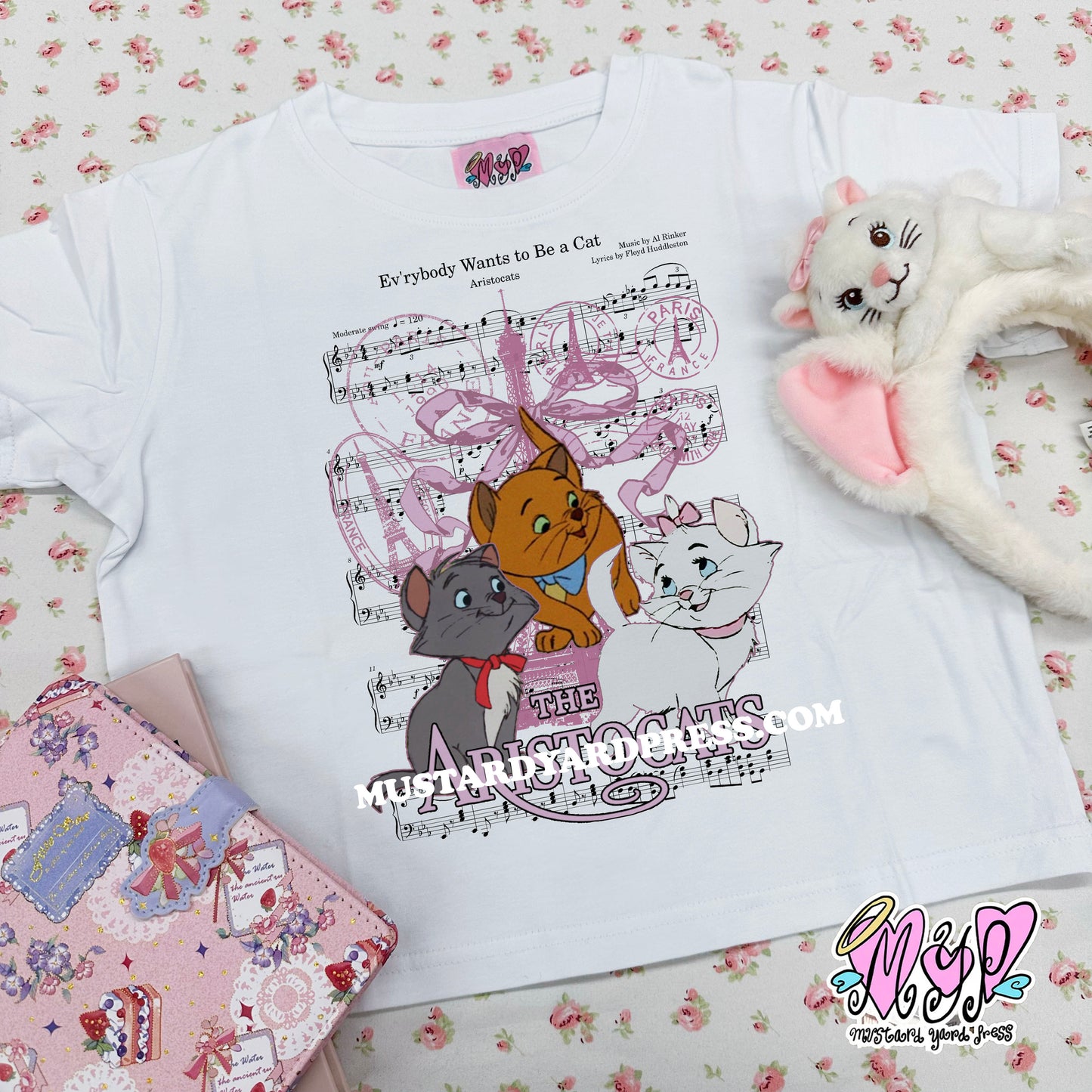 cats baby tee