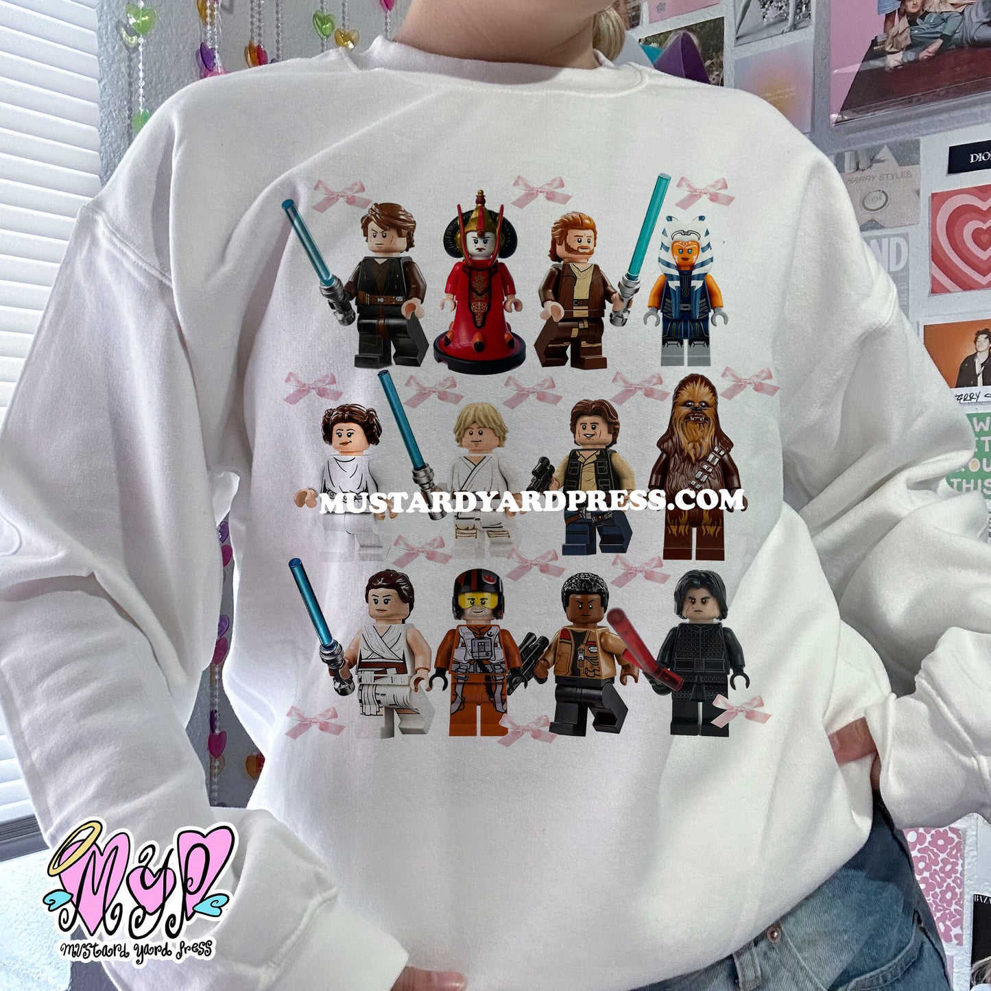galaxy collection crewneck