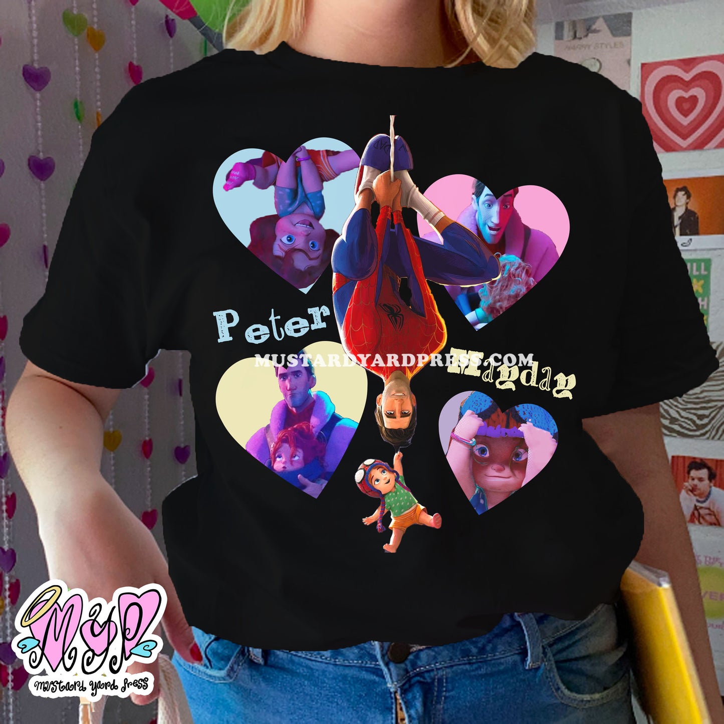 peter and baby t-shirt