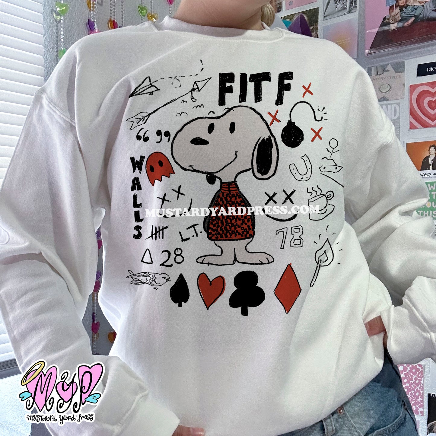 louis dog crewneck