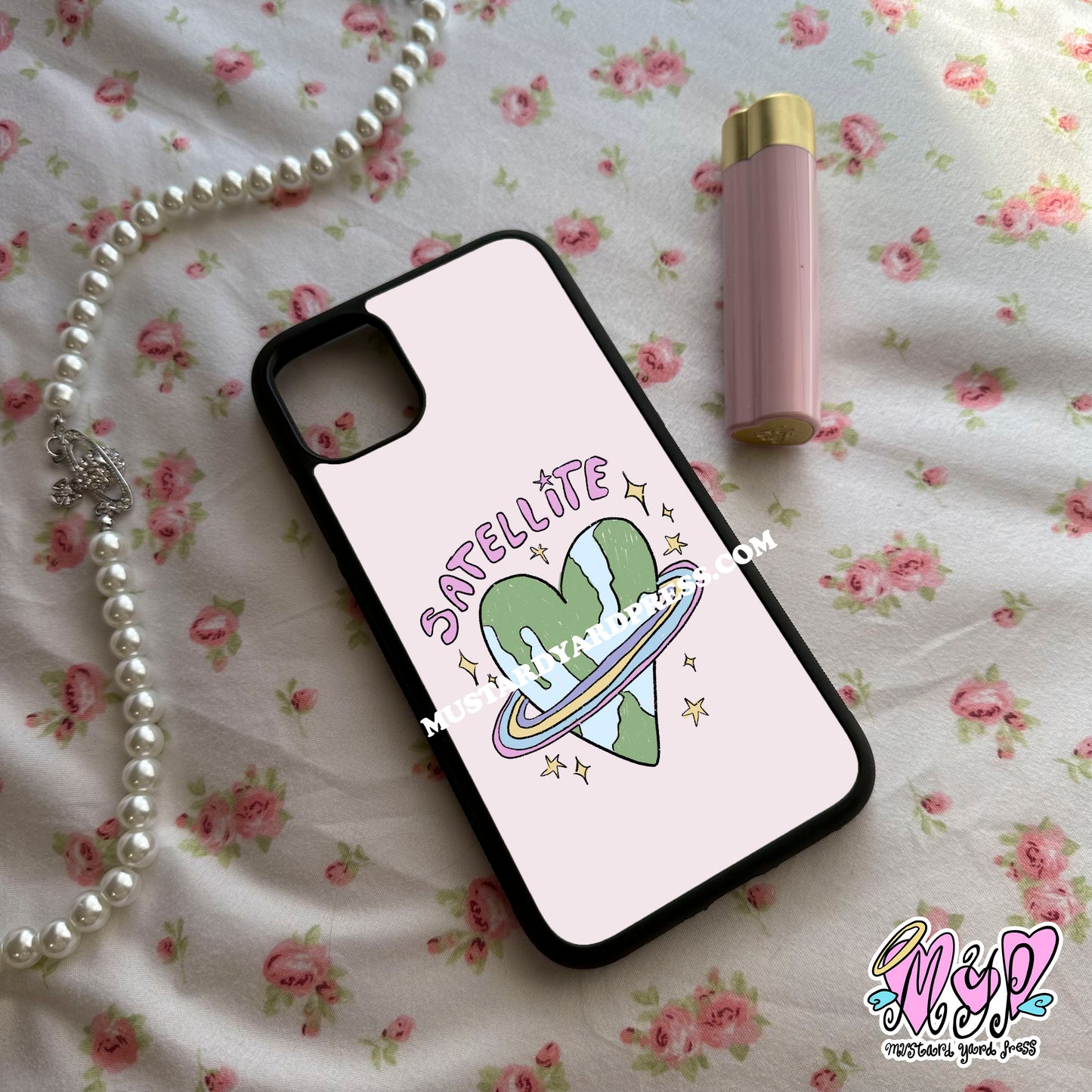 satellite planet phone case