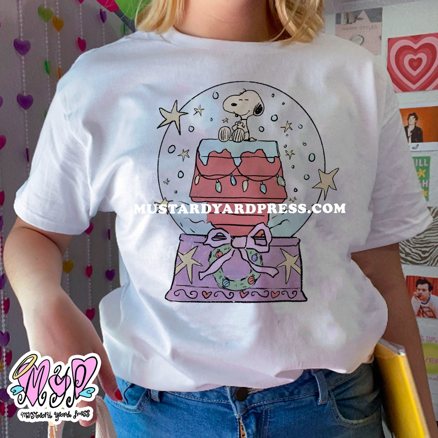 snowglobe t-shirt
