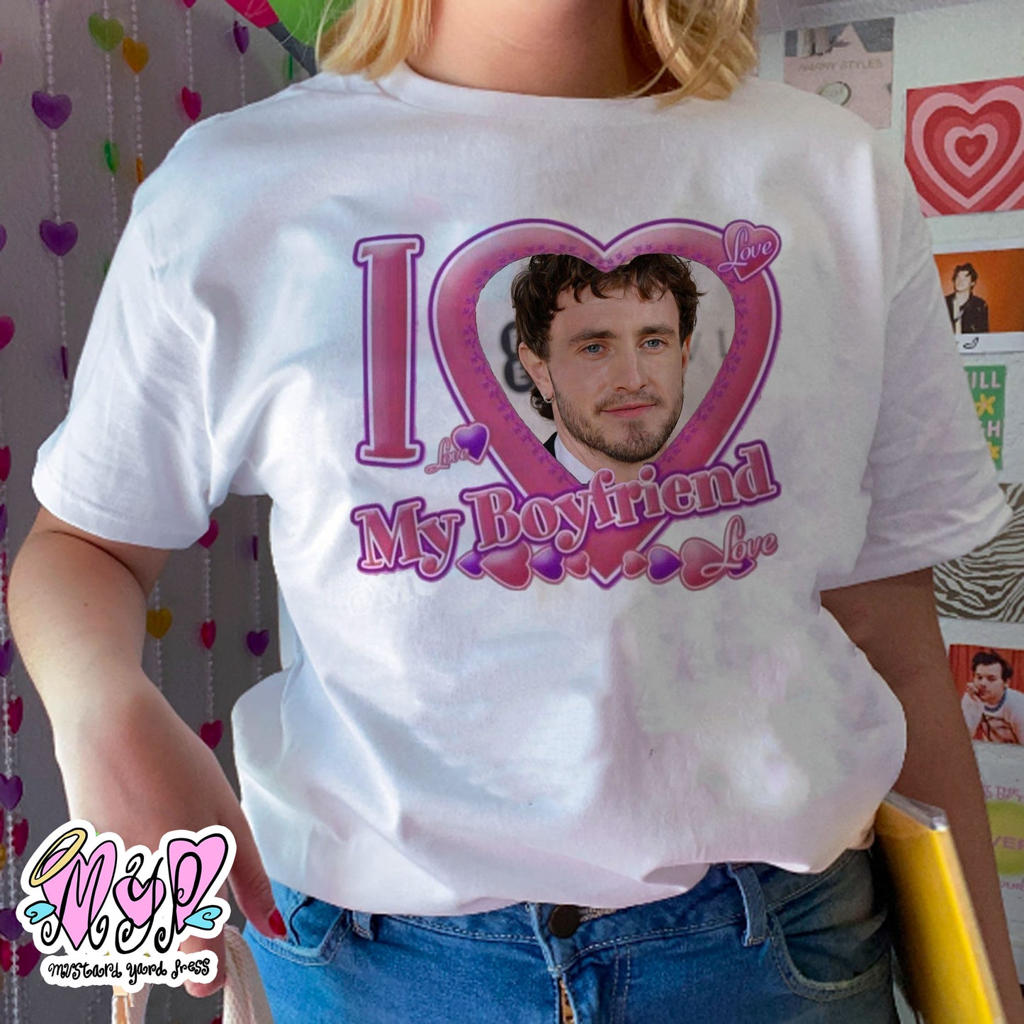 i love my bf paul t-shirt