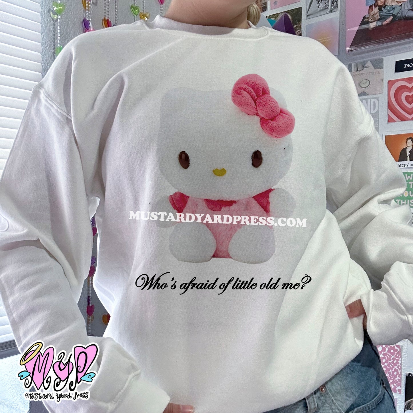 who's afraid of me (ALL DESIGNS) crewneck