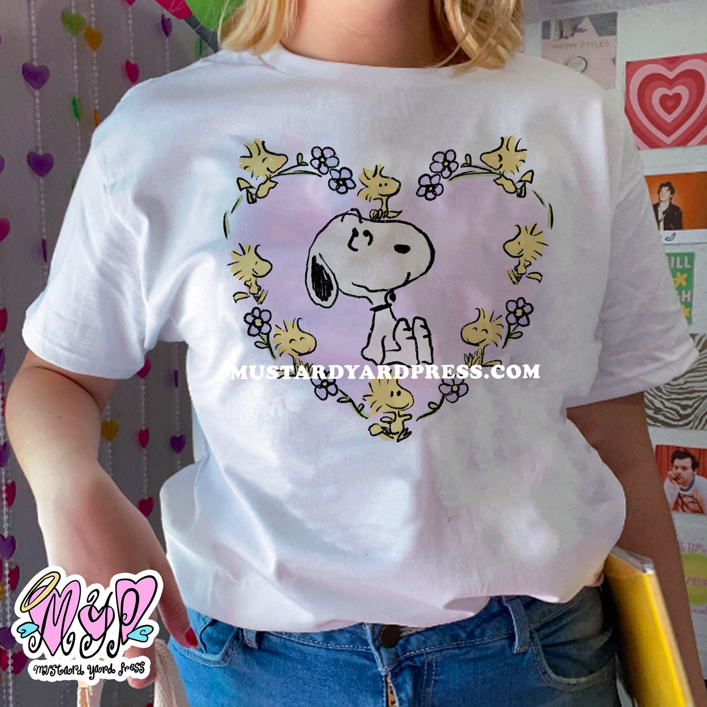 heart bird t-shirt