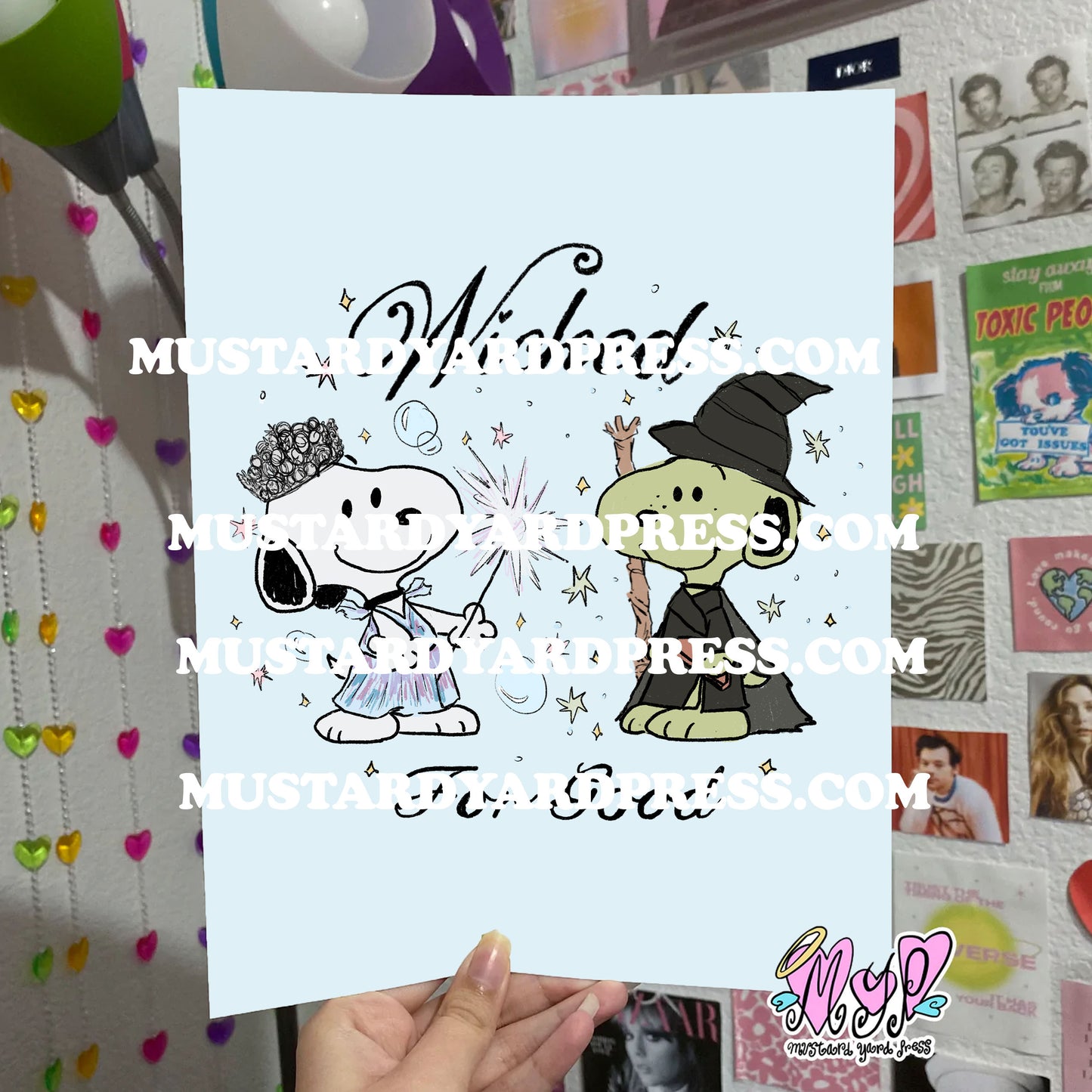 dog good witches poster