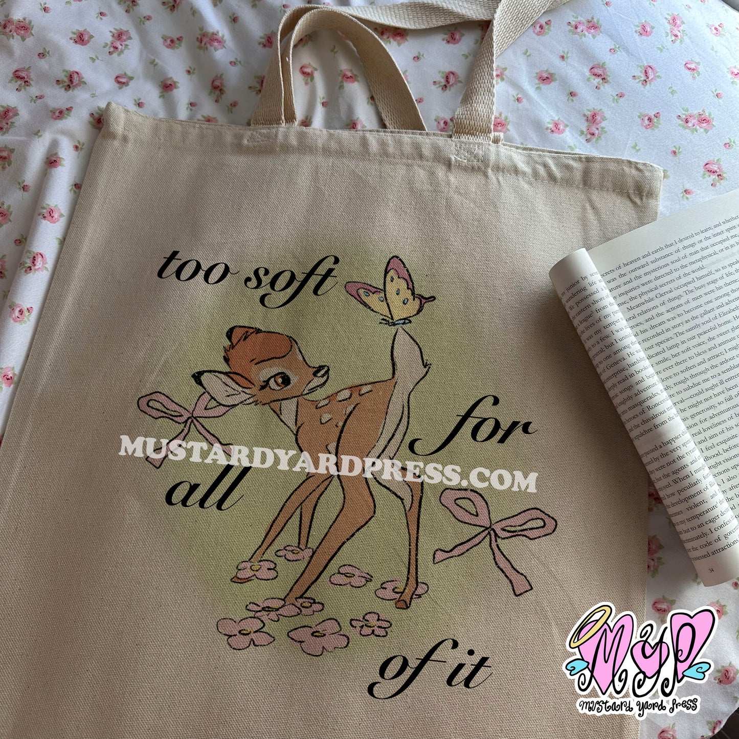 too soft tote bag