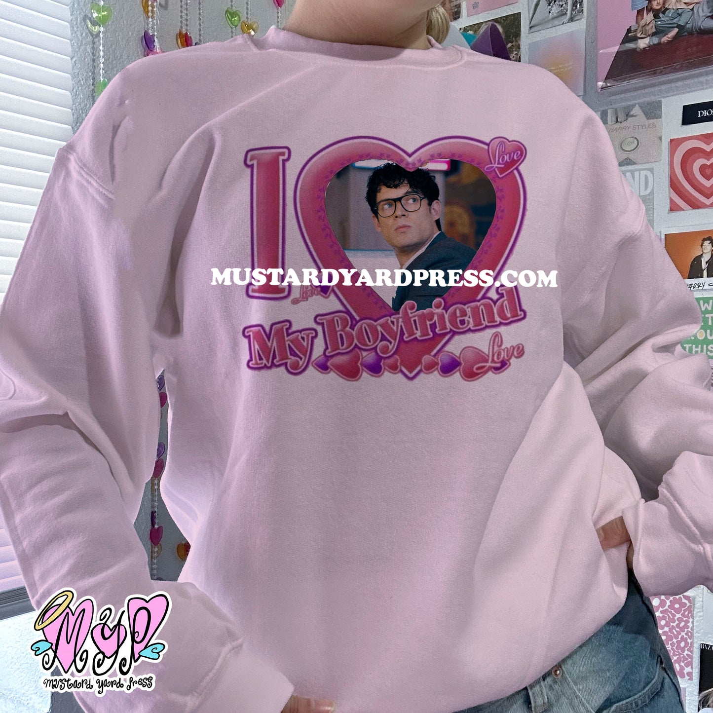 i love my bf crewneck