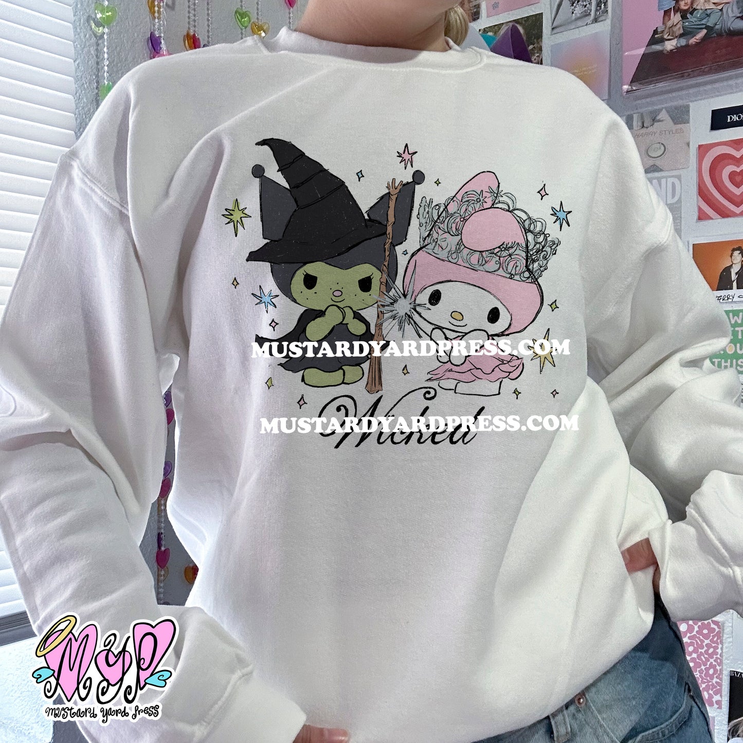 bunny witches crewneck