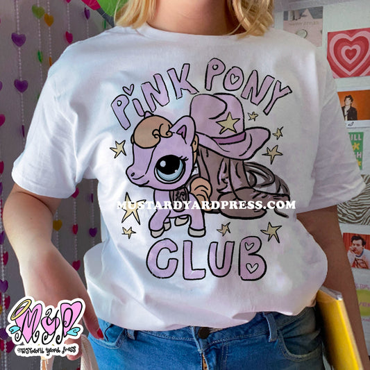 pink pony t-shirt