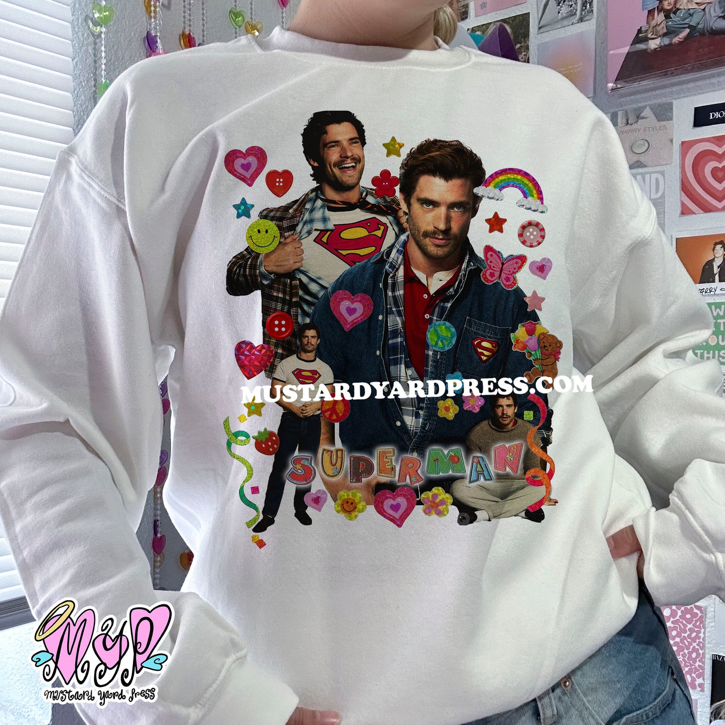 super collage crewneck