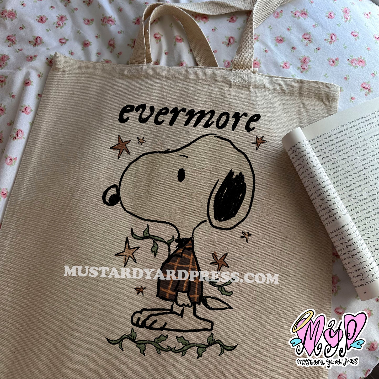 evermre dog tote bag