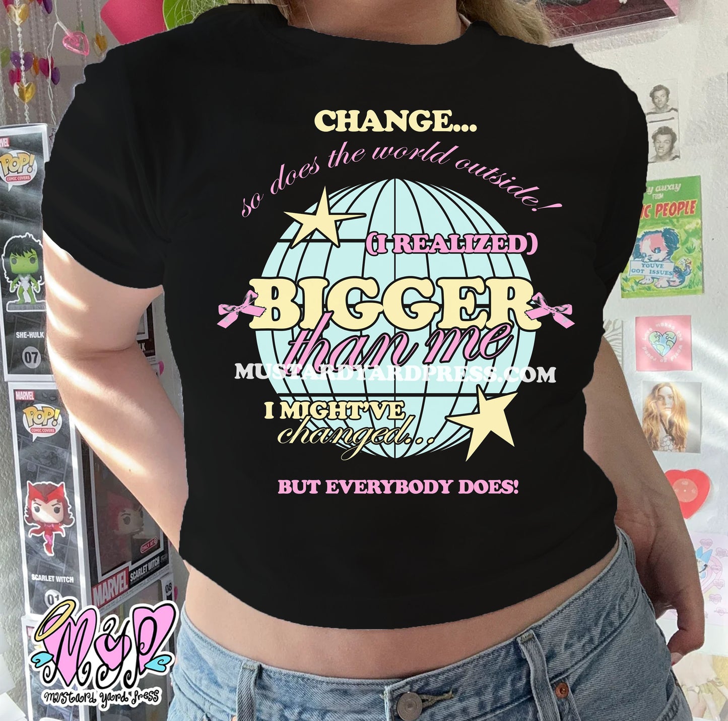 bigger than me baby tee