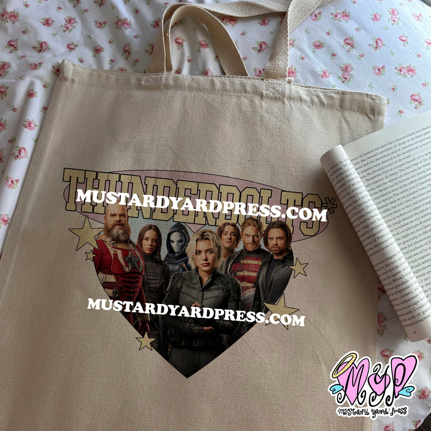 thunder tote bag