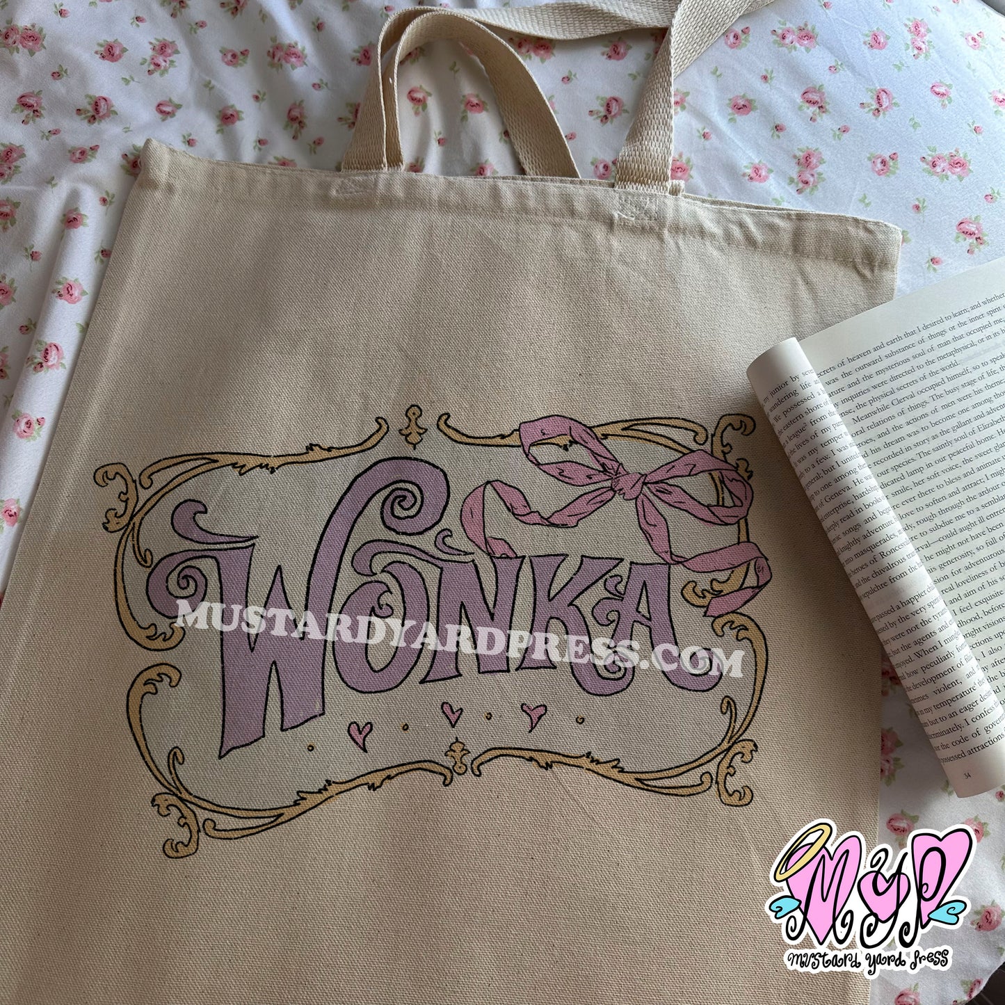 sweet logo tote bag