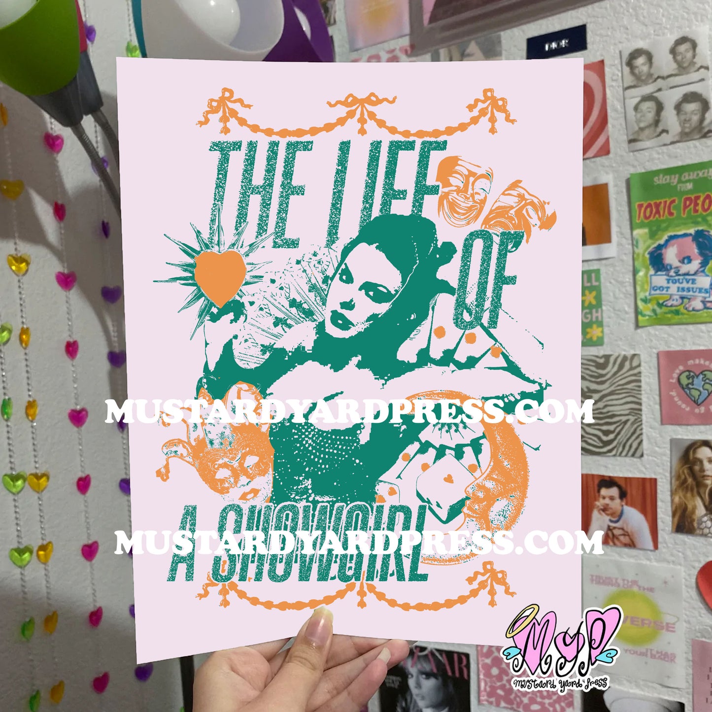 show life pink poster
