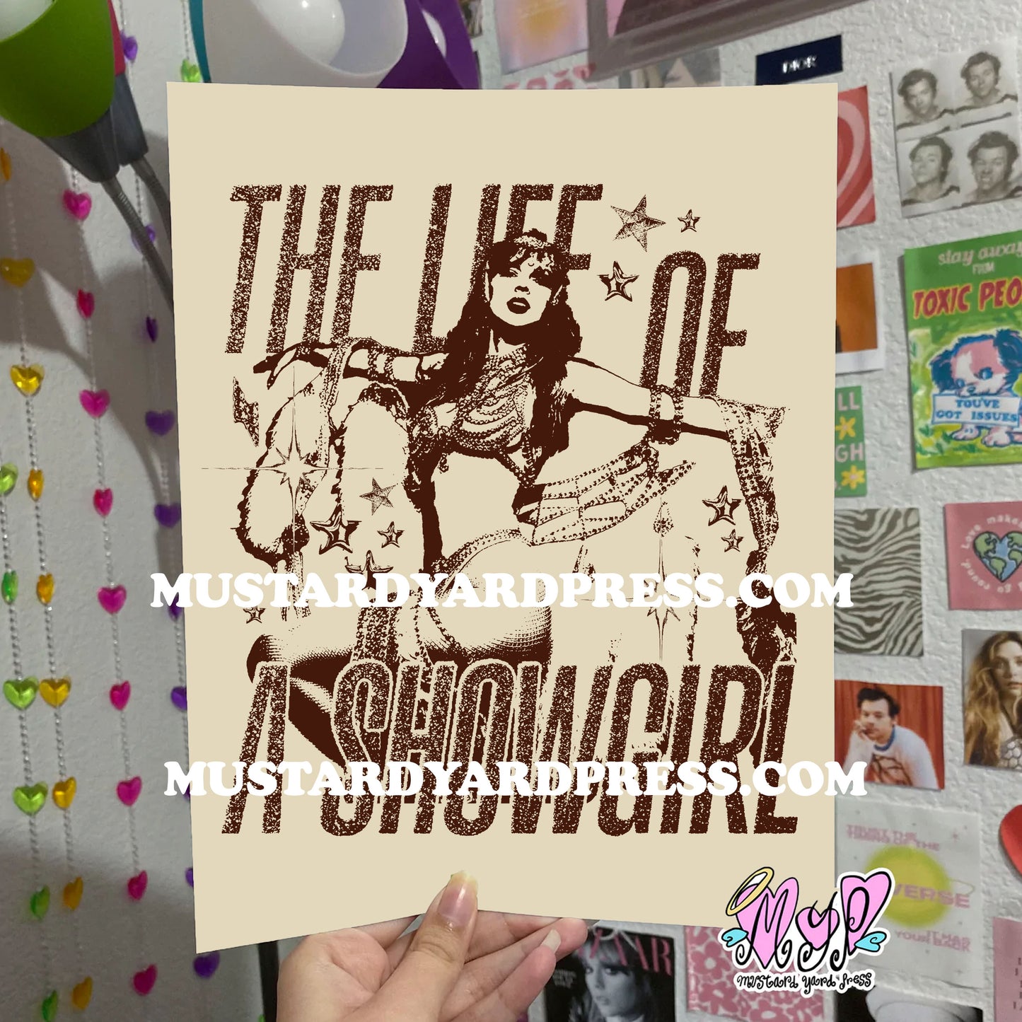 show life cream poster