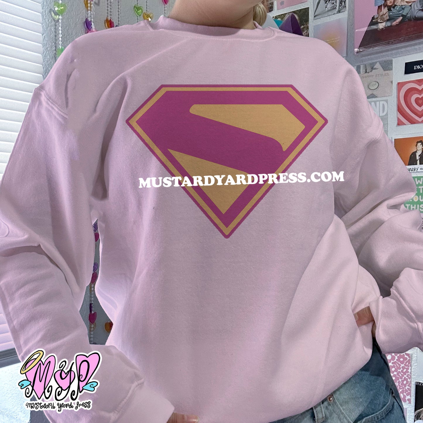 super logo crewneck