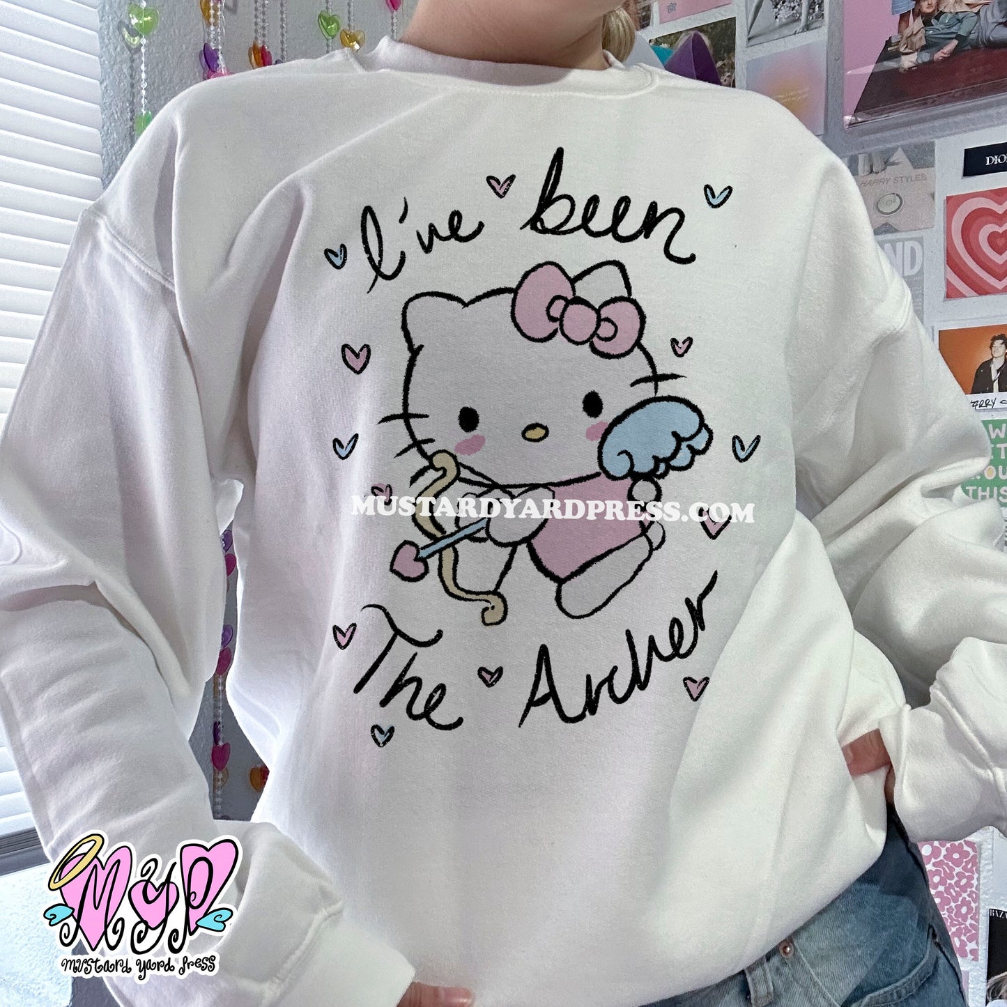 archer kitty crewneck