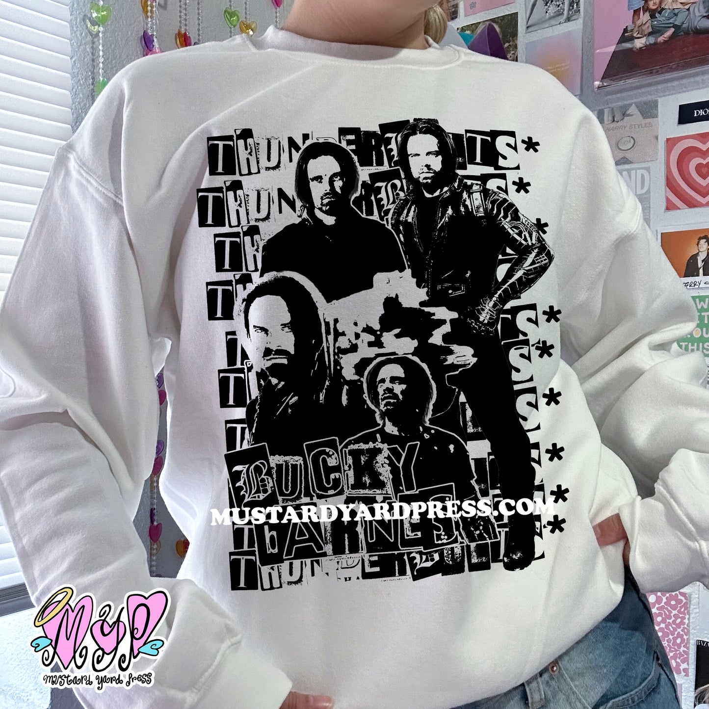 buck collage crewneck