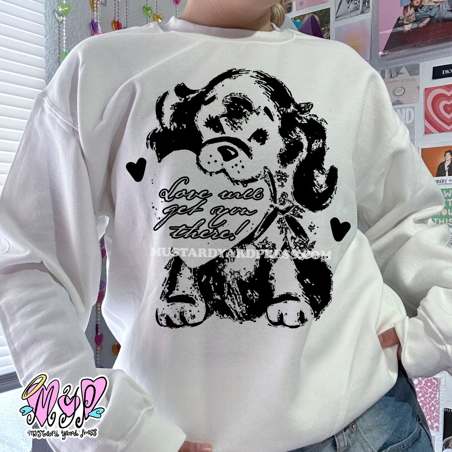 love puppy crewneck