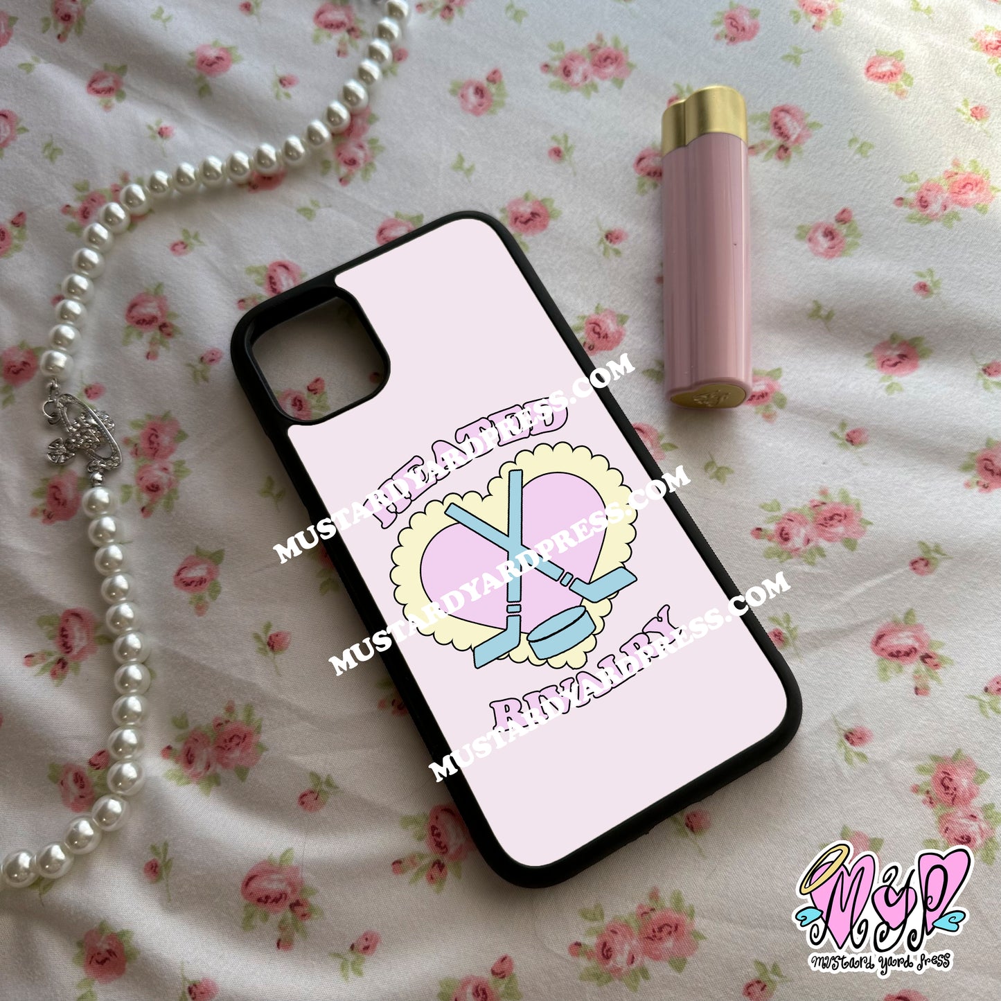 heated heart phone case