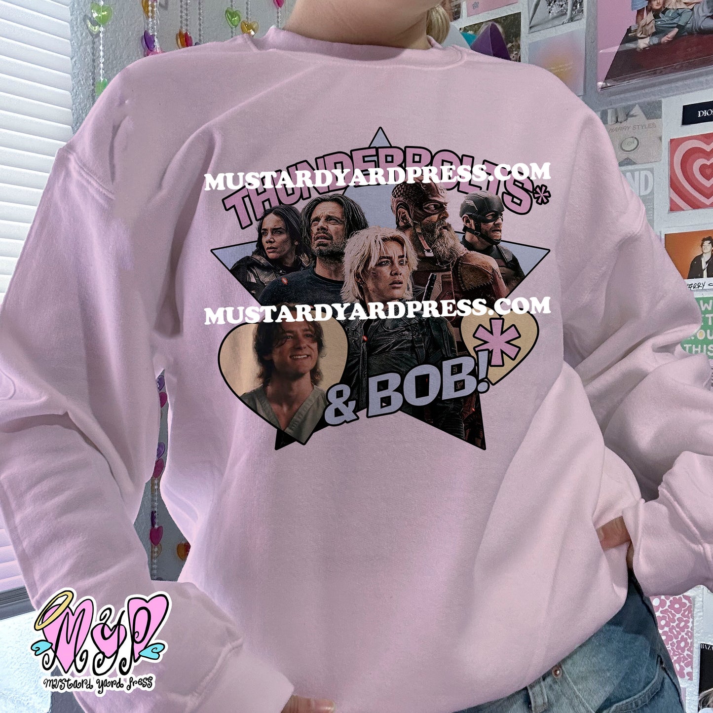 thunder star crewneck