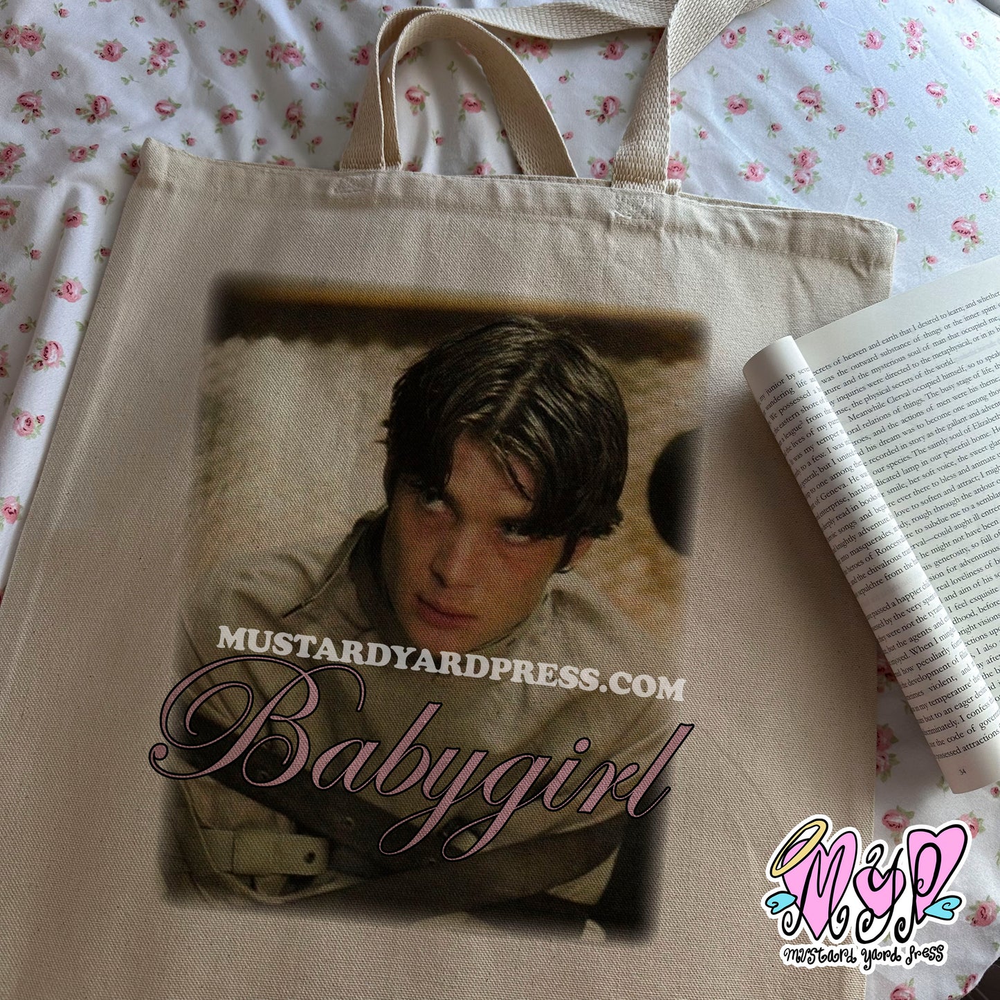 babygirl tote bag