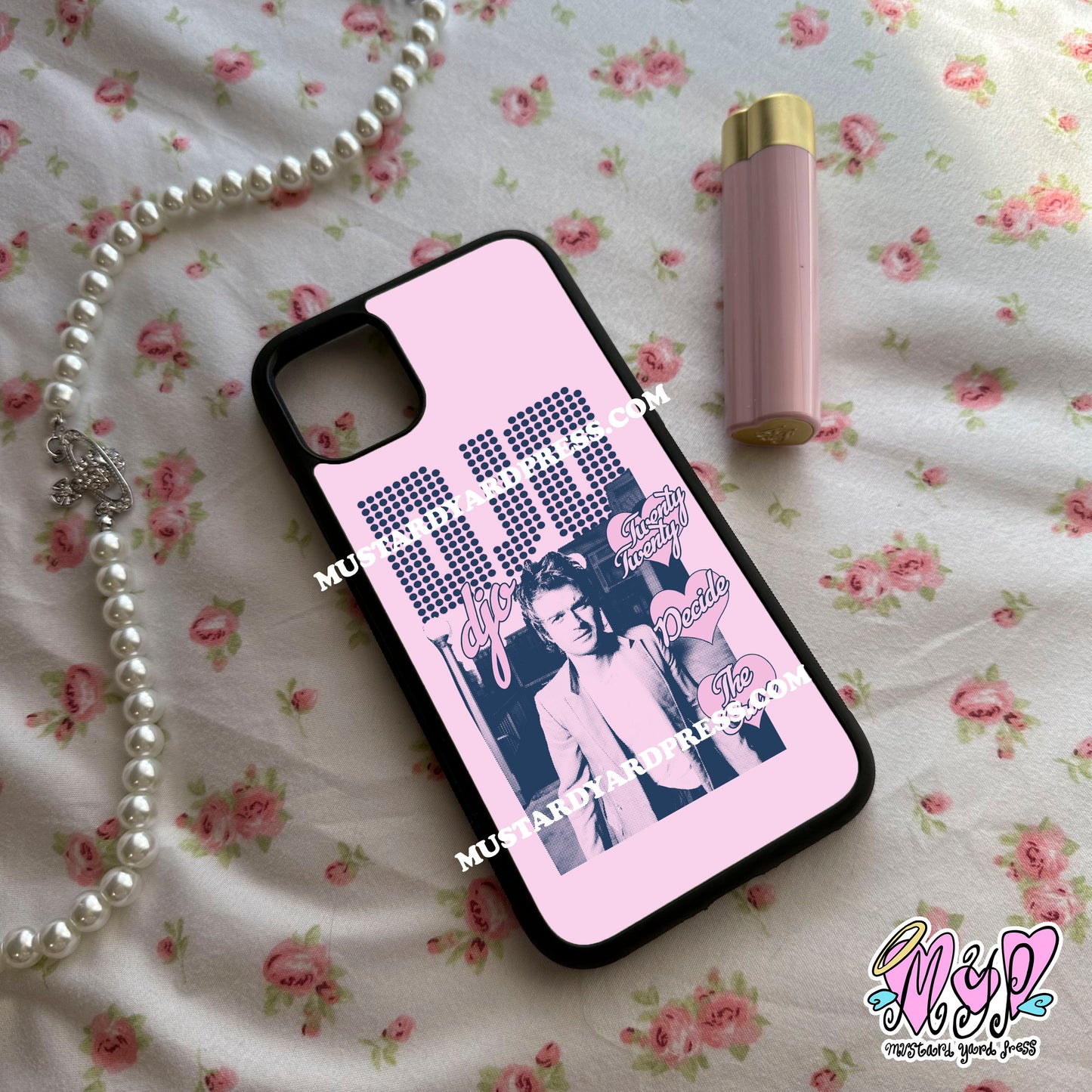 djo hearts phone case