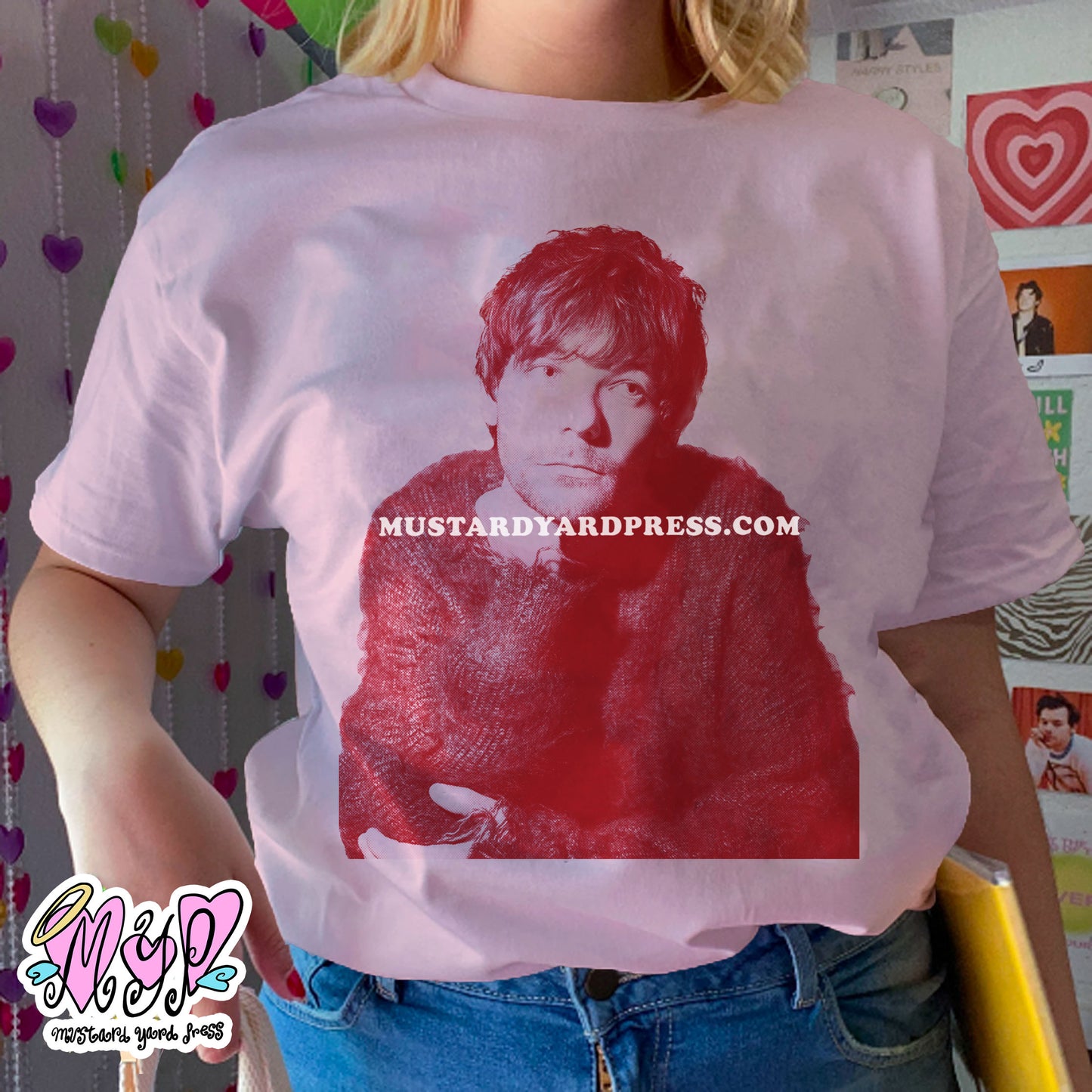 louis pink t-shirt