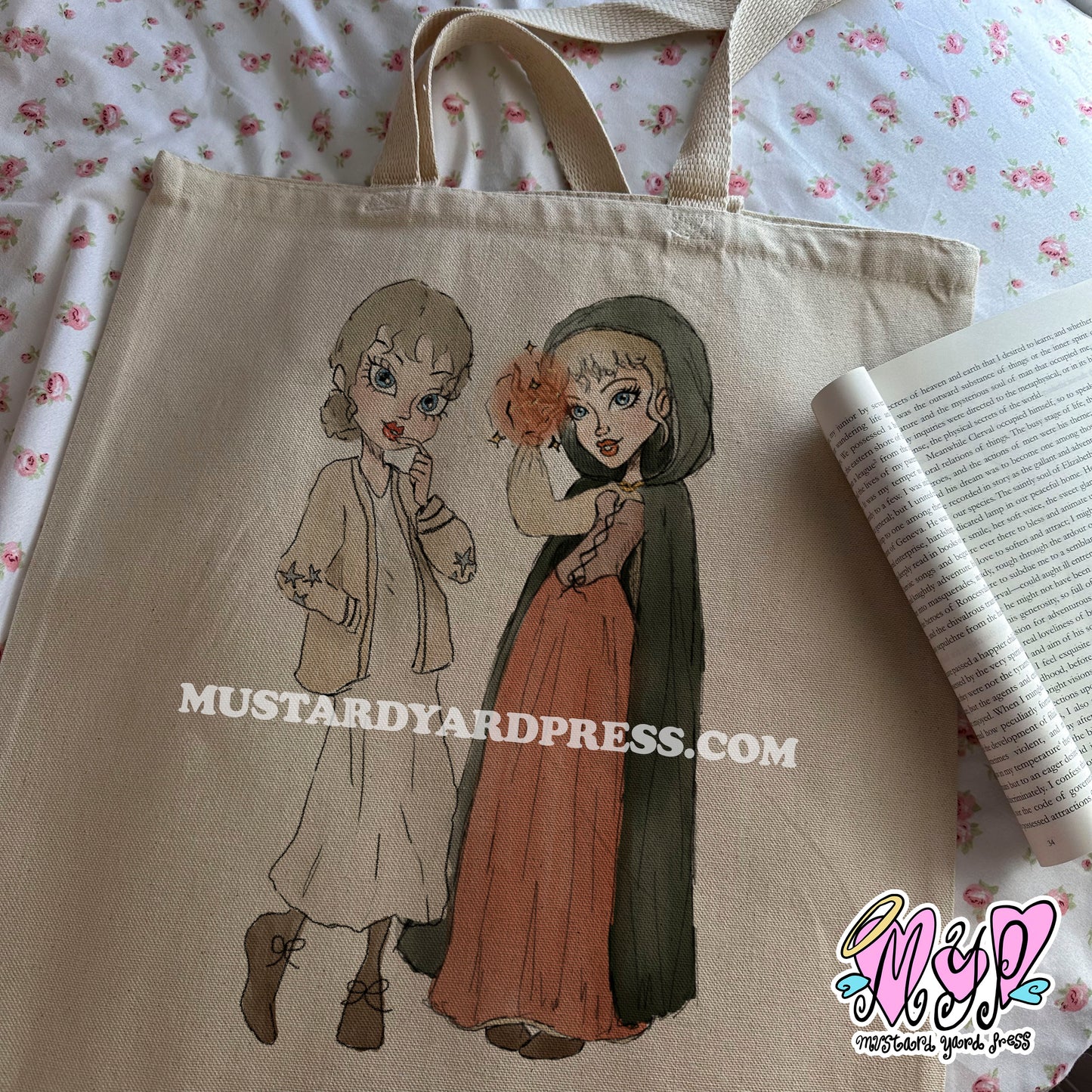 sister albums tote bag