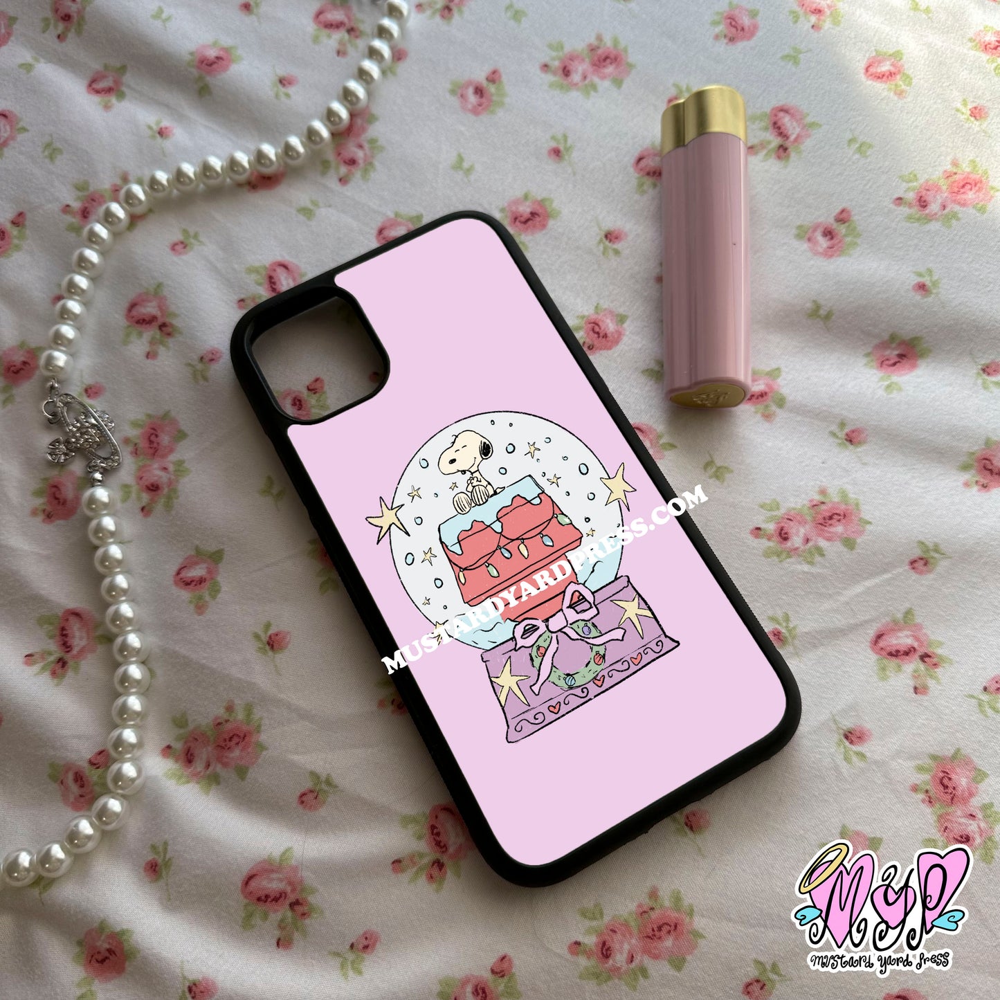 snowglobe phone case