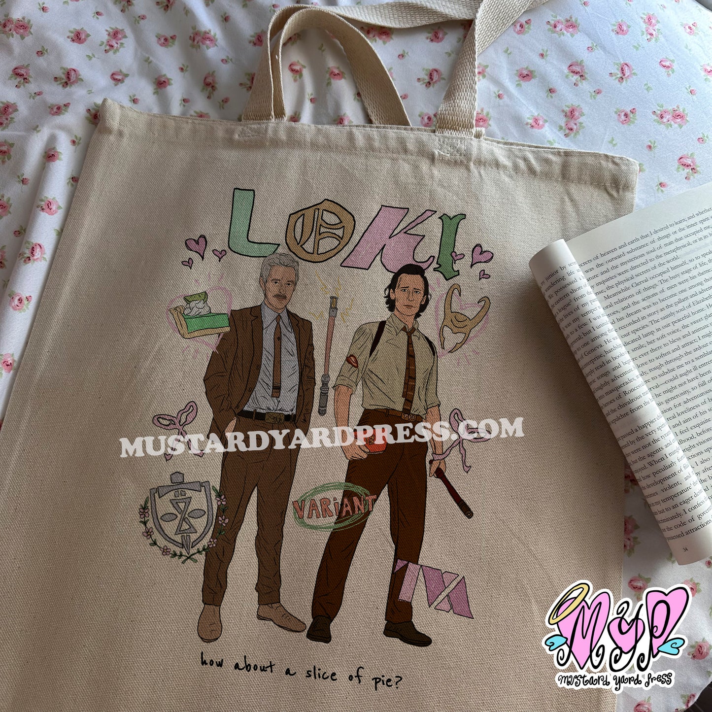 time collage tote bag