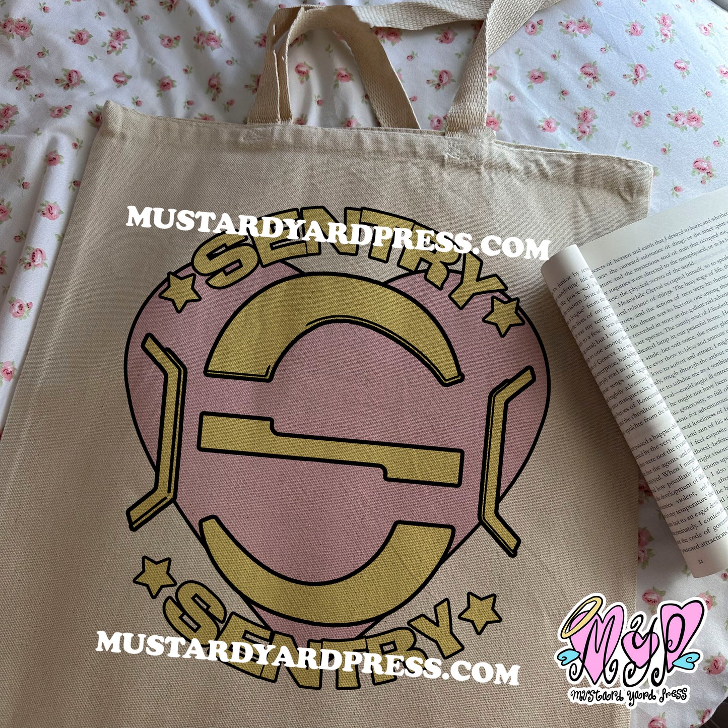 bob logo tote bag
