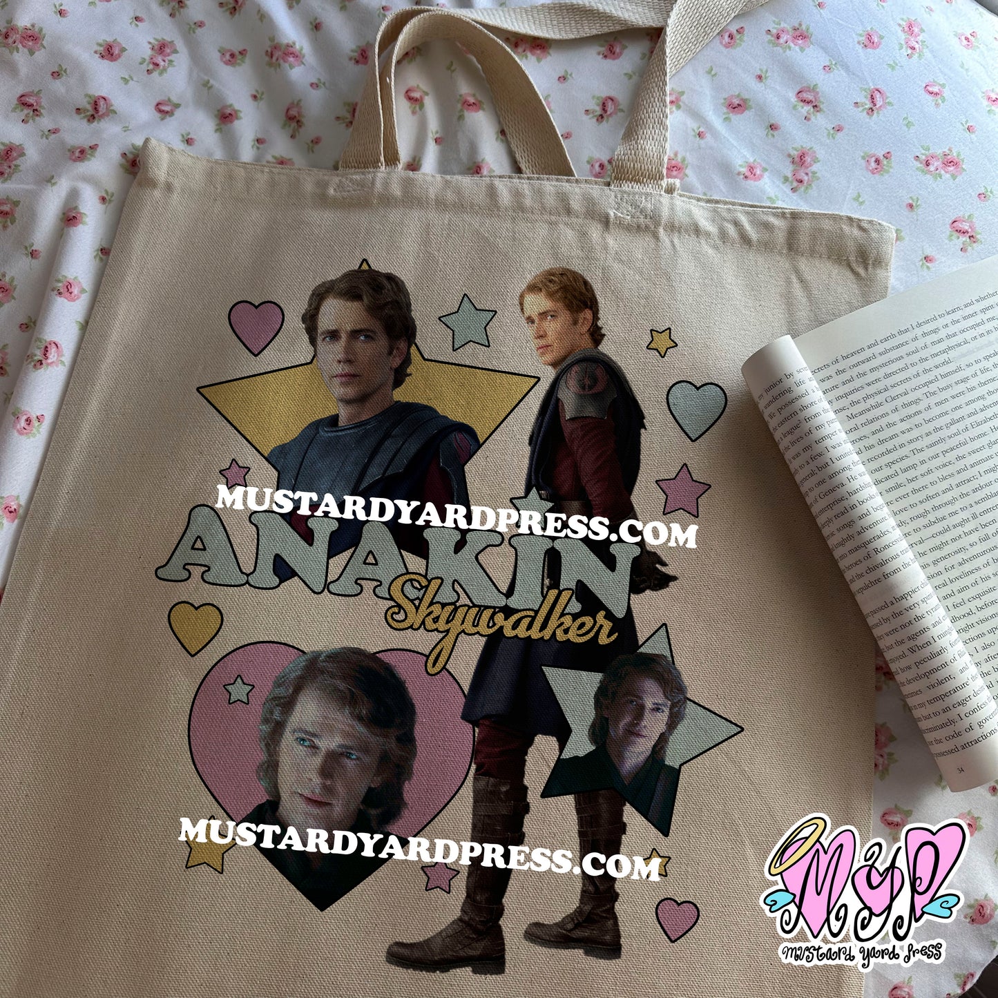 ani knight tote bag