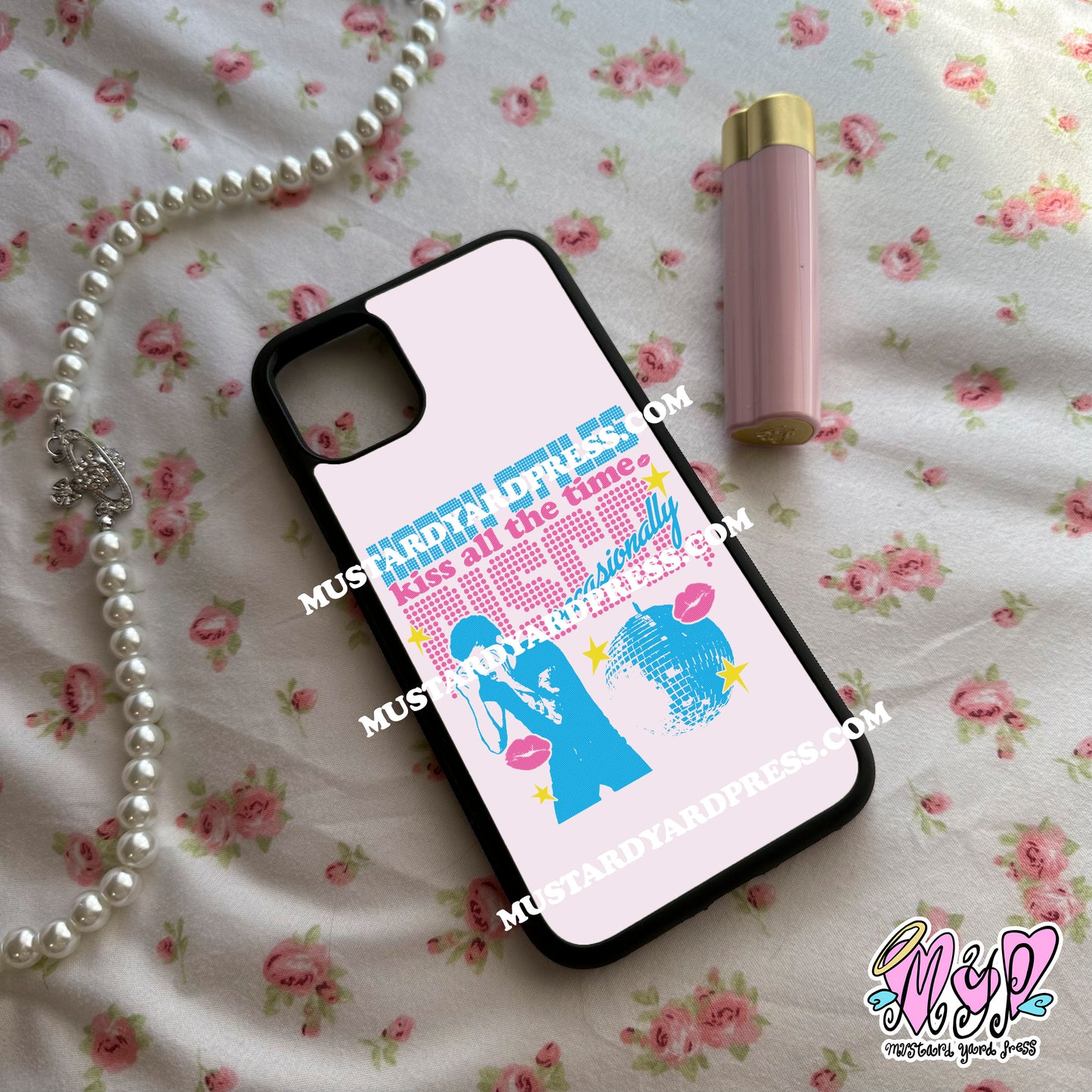 kiss disco phone case