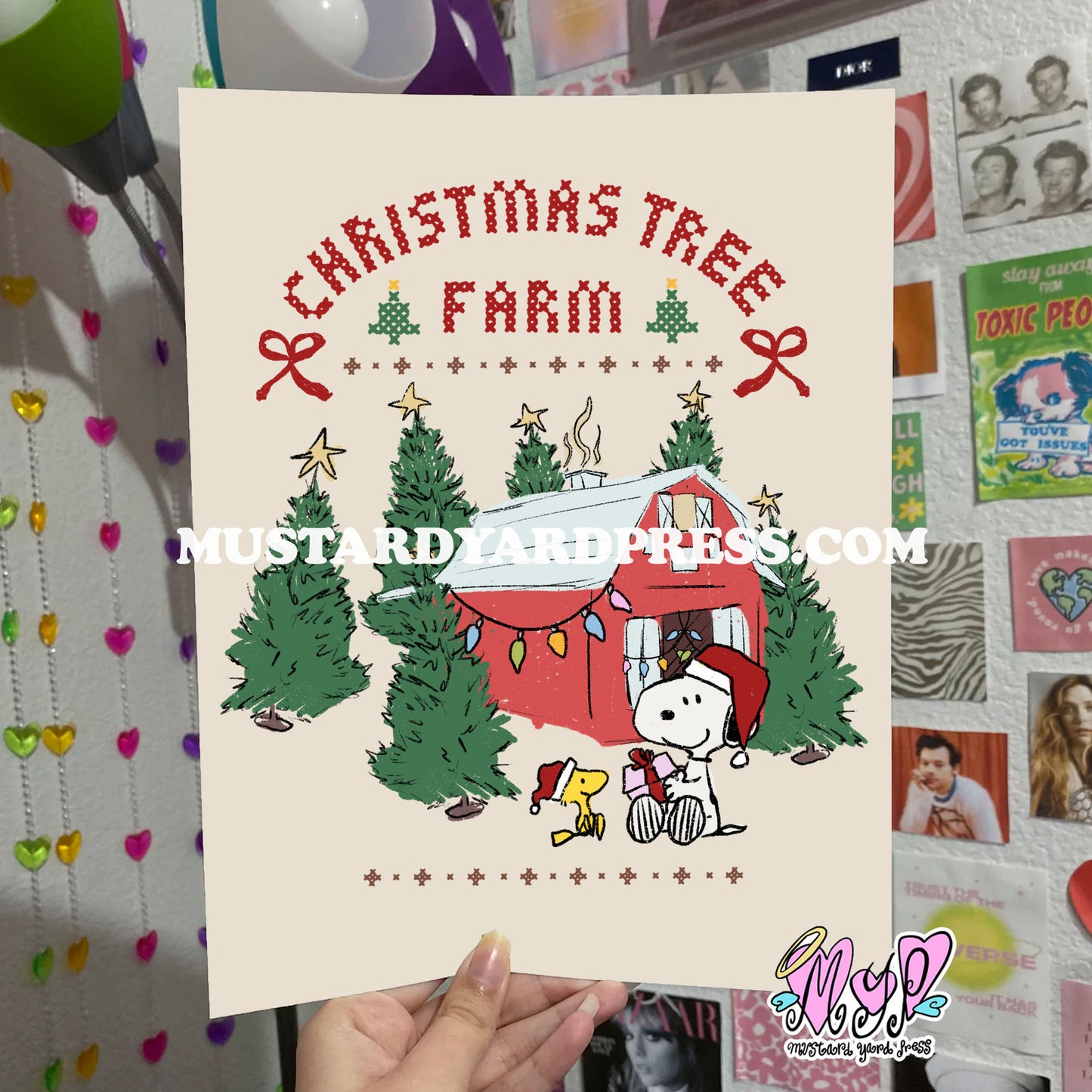 tree farm poster
