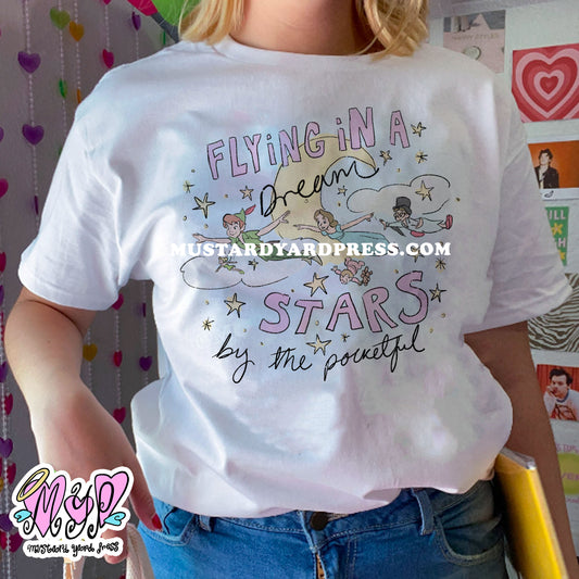 flying in a dream t-shirt
