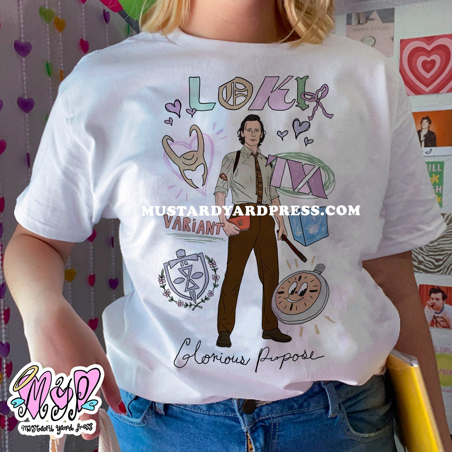 mischief collage t-shirt