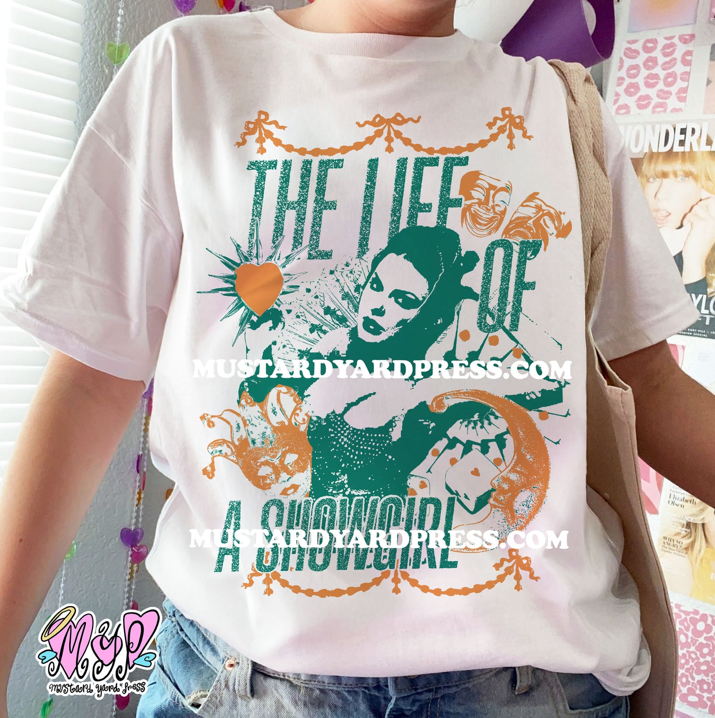 show life mint t-shirt