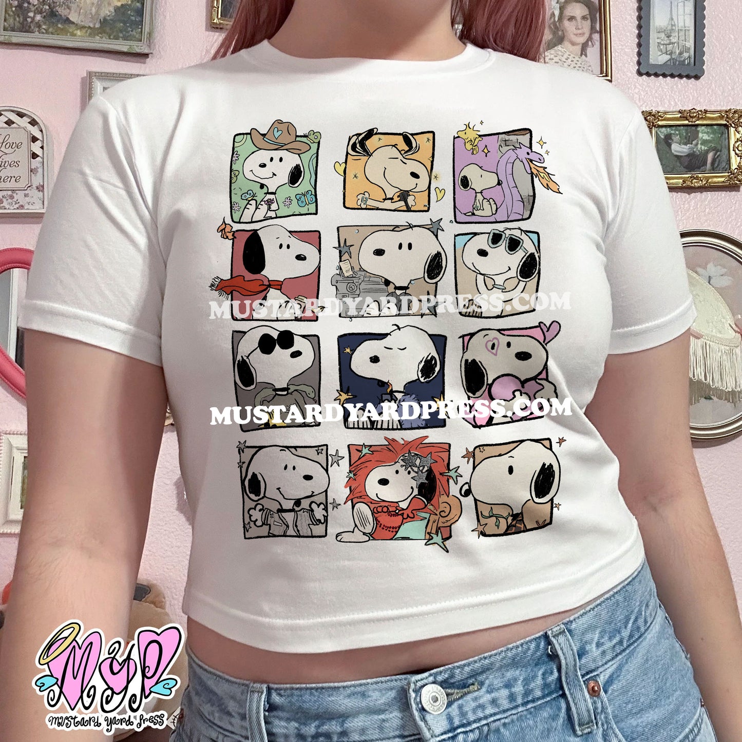 updated dog era baby tee