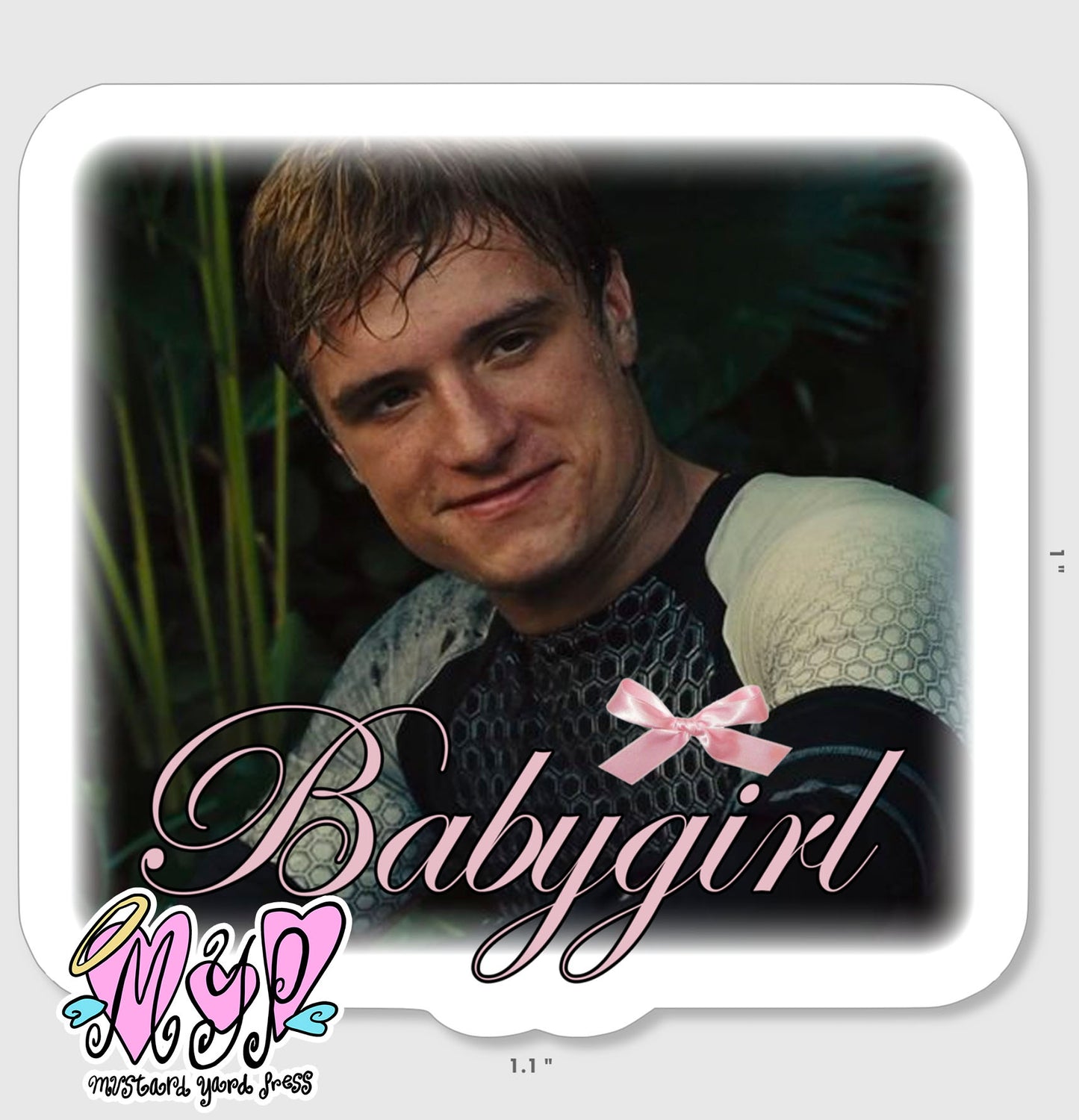 babygirl mini sticker